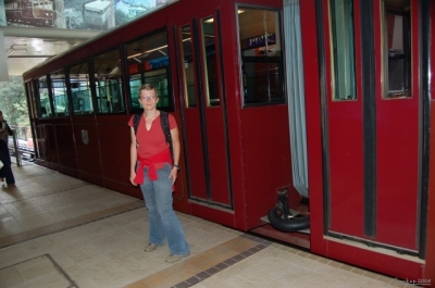 Tram to Peak - horn stanice
