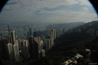 Vhledy z Peak Tower
