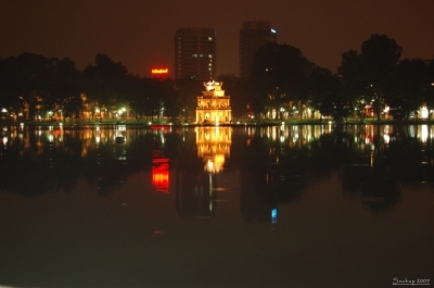 Hanoi - jezero Hoan Kiem - Želv v?
